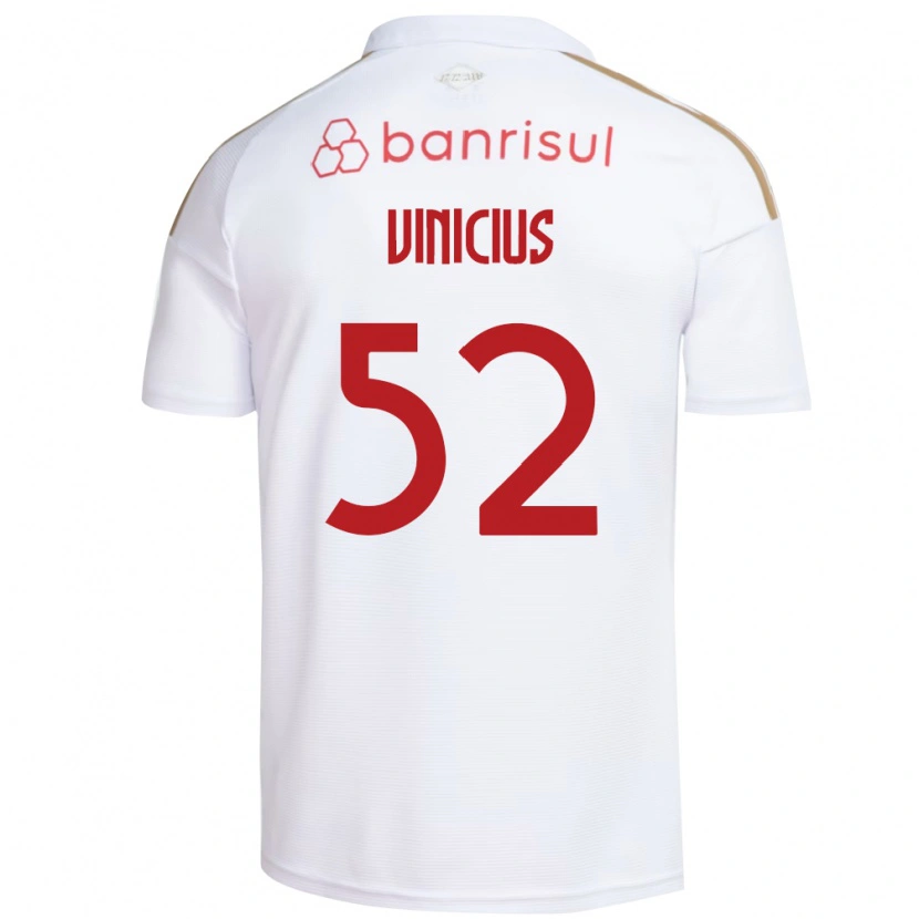 Danxen Niño Camiseta Gabriel Vinicius #52 Blanco Rojo 2ª Equipación 2026/27 La Camisa México