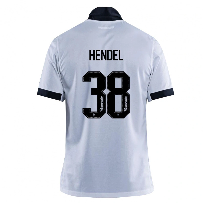 Danxen Niño Camiseta Índio #38 Blanco Negro 2ª Equipación 2026/27 La Camisa México