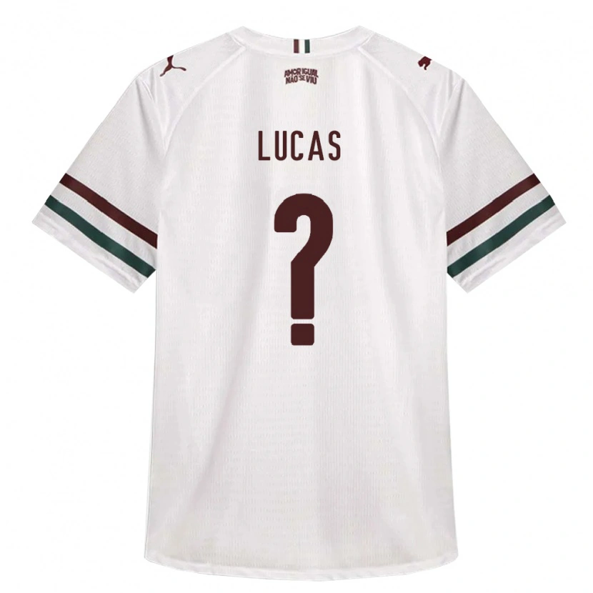 Danxen Niño Camiseta Pedro Lucas #0 Blanco Verde Borgoña 2ª Equipación 2026/27 La Camisa México