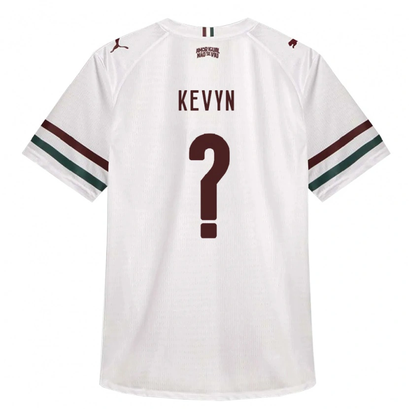 Danxen Niño Camiseta Kevyn #0 Blanco Verde Borgoña 2ª Equipación 2026/27 La Camisa México