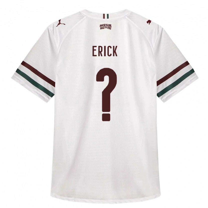 Danxen Niño Camiseta Erick #0 Blanco Verde Borgoña 2ª Equipación 2026/27 La Camisa México