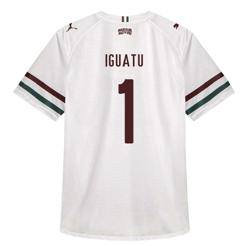 Danxen Niño Camiseta Mauro Iguatu #1 Blanco Verde Borgoña 2ª Equipación 2026/27 La Camisa México