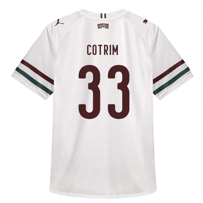 Danxen Niño Camiseta Bruna Cotrim #33 Blanco Verde Borgoña 2ª Equipación 2026/27 La Camisa México