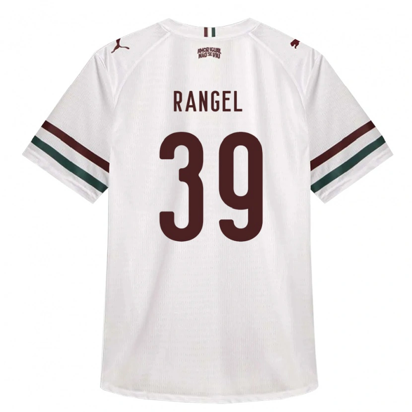 Danxen Niño Camiseta Pedro Rangel #39 Blanco Verde Borgoña 2ª Equipación 2026/27 La Camisa México