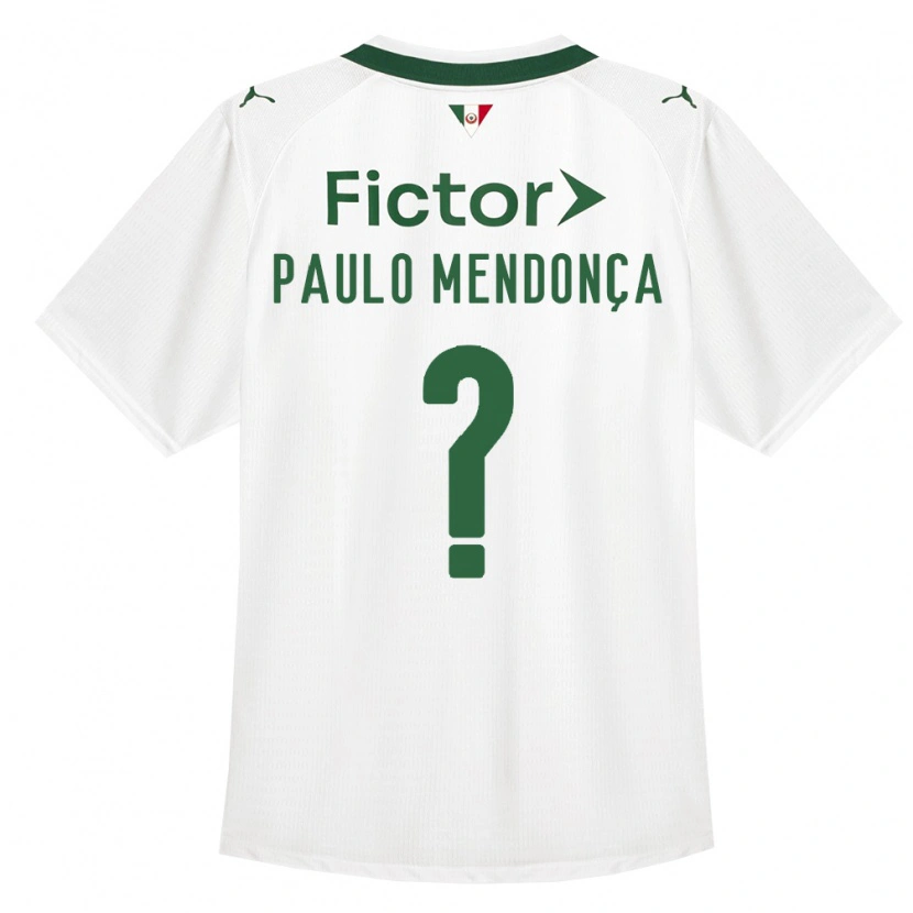 Danxen Niño Camiseta João Paulo Mendonça #0 Verde Blanco 2ª Equipación 2026/27 La Camisa México