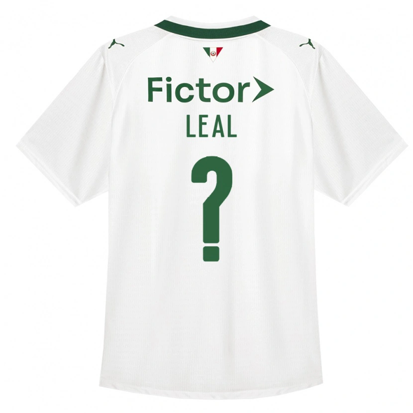 Danxen Niño Camiseta Kauê Leal #0 Verde Blanco 2ª Equipación 2026/27 La Camisa México