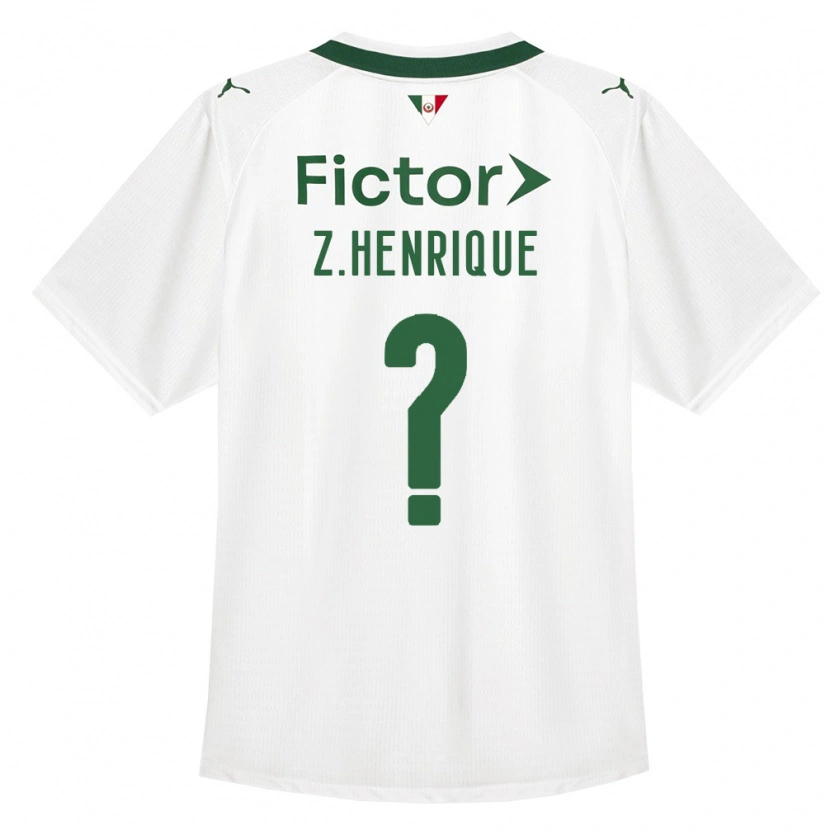 Danxen Niño Camiseta Zé Henrique #0 Verde Blanco 2ª Equipación 2026/27 La Camisa México