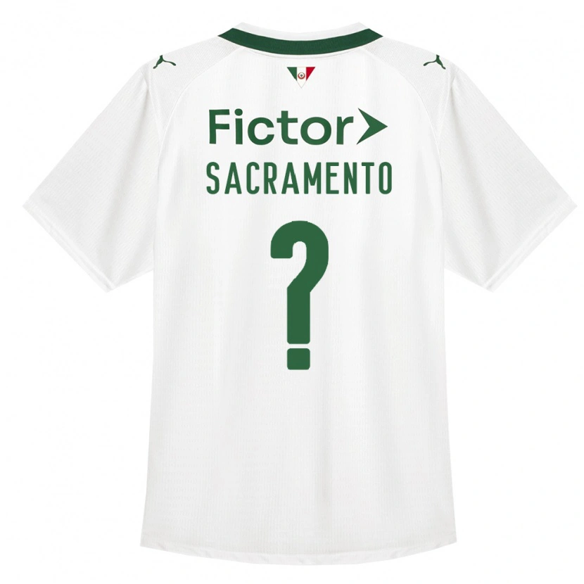 Danxen Niño Camiseta Wendell Sacramento #0 Verde Blanco 2ª Equipación 2026/27 La Camisa México