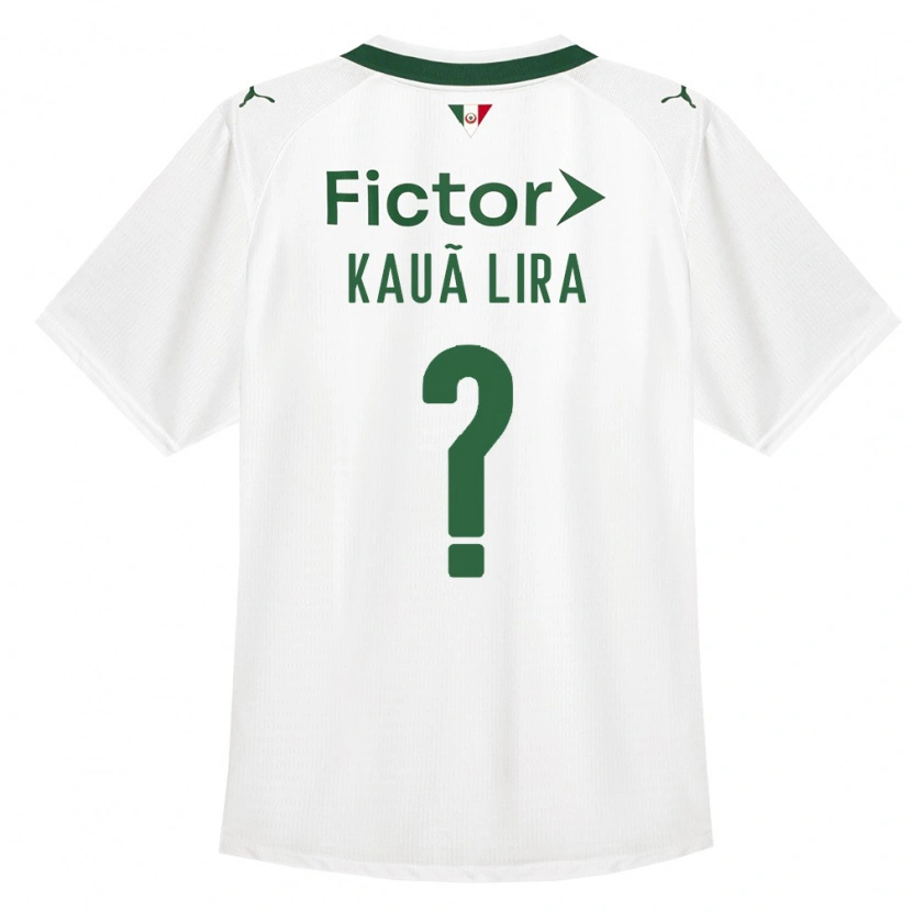 Danxen Niño Camiseta Kauã Lira #0 Verde Blanco 2ª Equipación 2026/27 La Camisa México