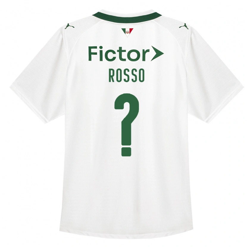 Danxen Niño Camiseta Romer Rosso #0 Verde Blanco 2ª Equipación 2026/27 La Camisa México
