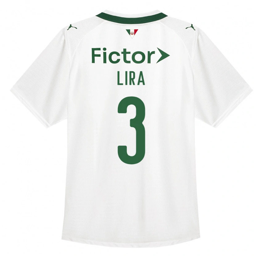 Danxen Niño Camiseta Guilherme Lira #3 Verde Blanco 2ª Equipación 2026/27 La Camisa México
