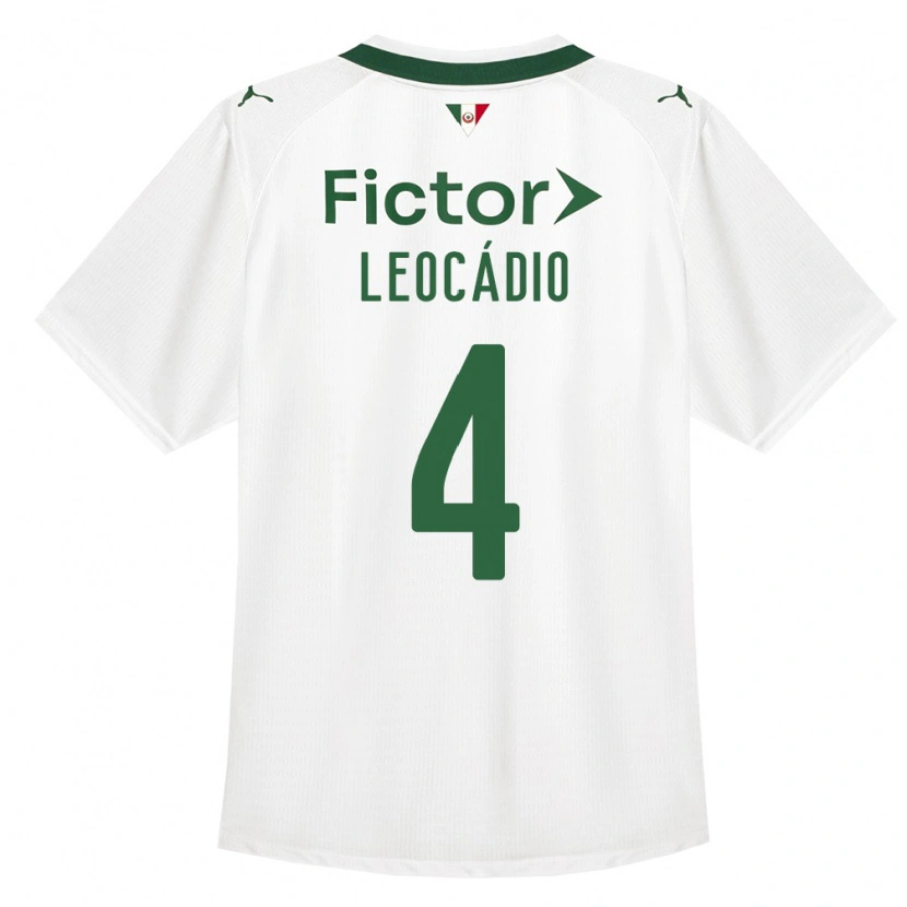 Danxen Niño Camiseta Isaac Leocádio #4 Verde Blanco 2ª Equipación 2026/27 La Camisa México