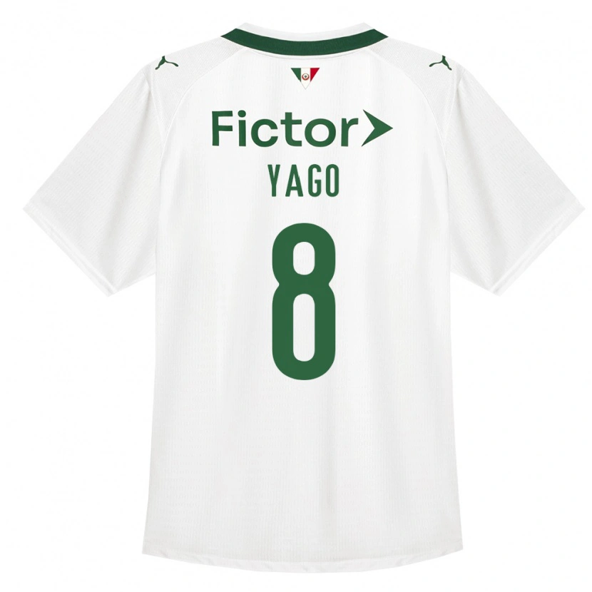 Danxen Niño Camiseta Ruan Yago #8 Verde Blanco 2ª Equipación 2026/27 La Camisa México