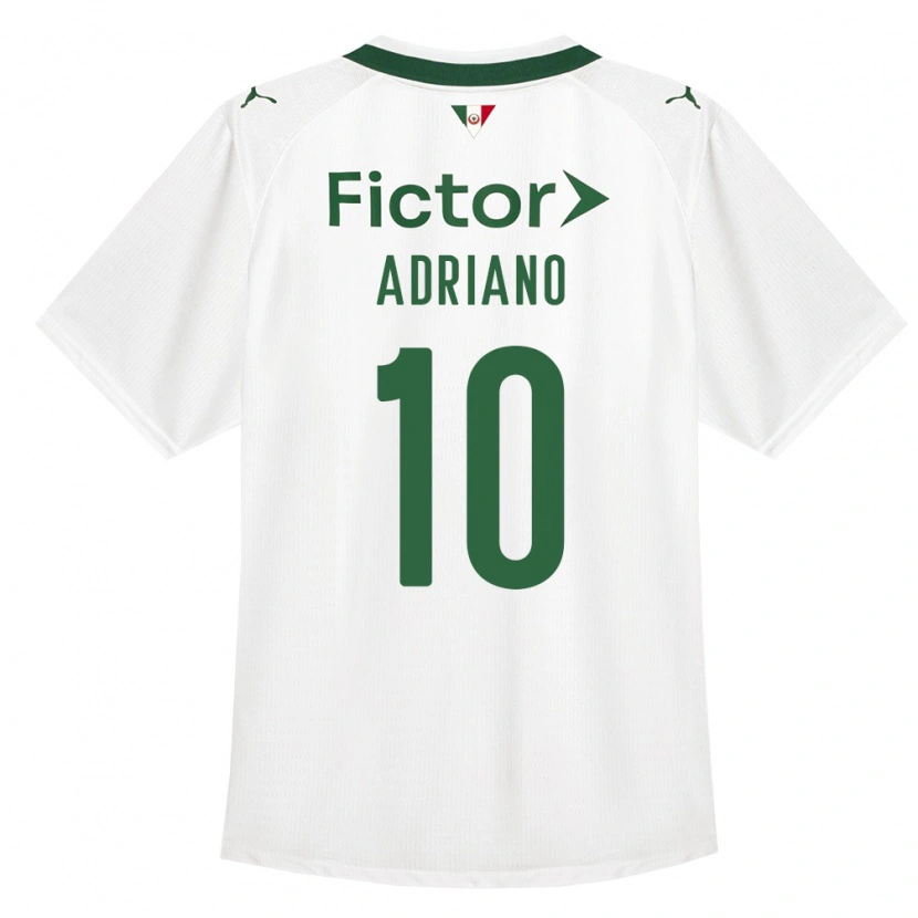Danxen Niño Camiseta Luiz Adriano #10 Verde Blanco 2ª Equipación 2026/27 La Camisa México