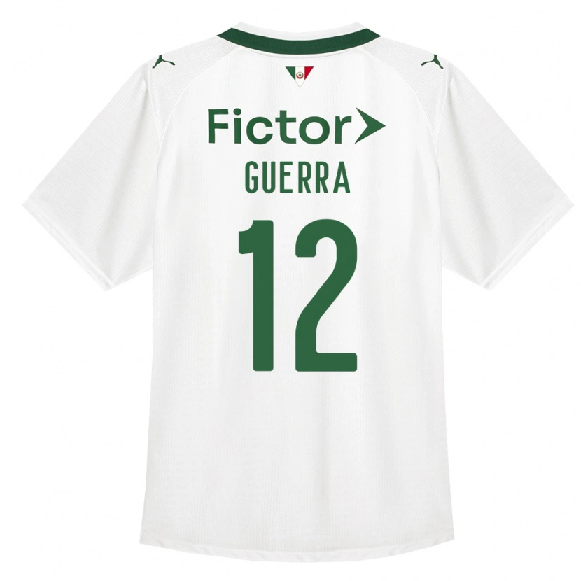 Danxen Niño Camiseta Heitor Guerra #12 Verde Blanco 2ª Equipación 2026/27 La Camisa México