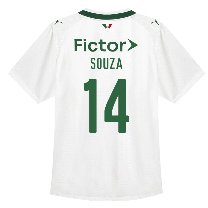 Danxen Niño Camiseta Luiz Fernando #14 Verde Blanco 2ª Equipación 2026/27 La Camisa México