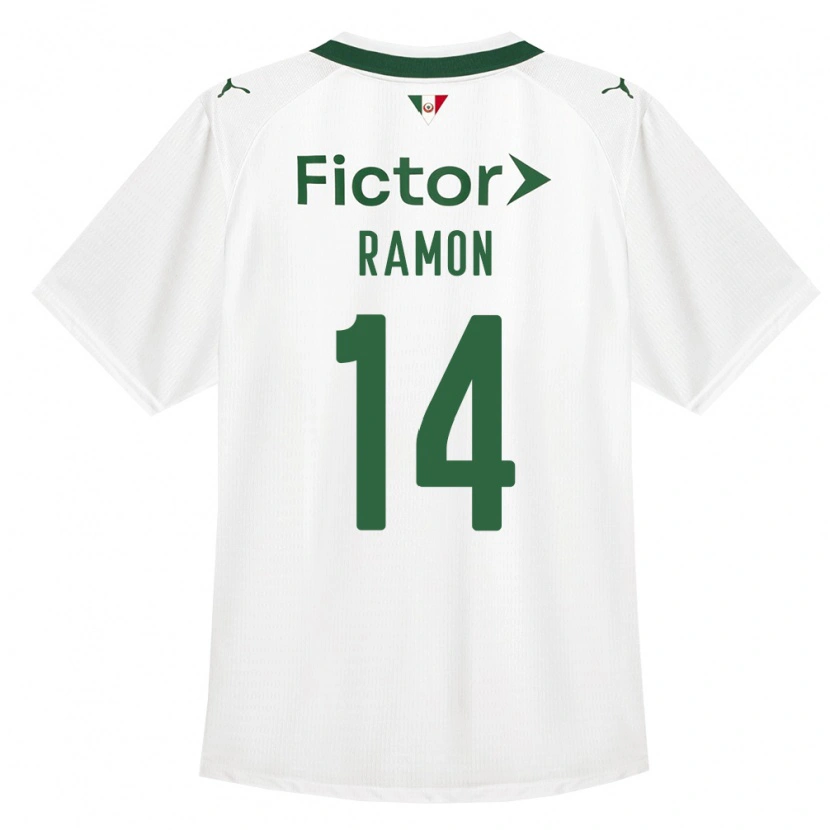 Danxen Niño Camiseta Luccas Ramon #14 Verde Blanco 2ª Equipación 2026/27 La Camisa México