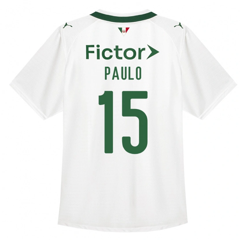 Danxen Niño Camiseta João Paulo #15 Verde Blanco 2ª Equipación 2026/27 La Camisa México