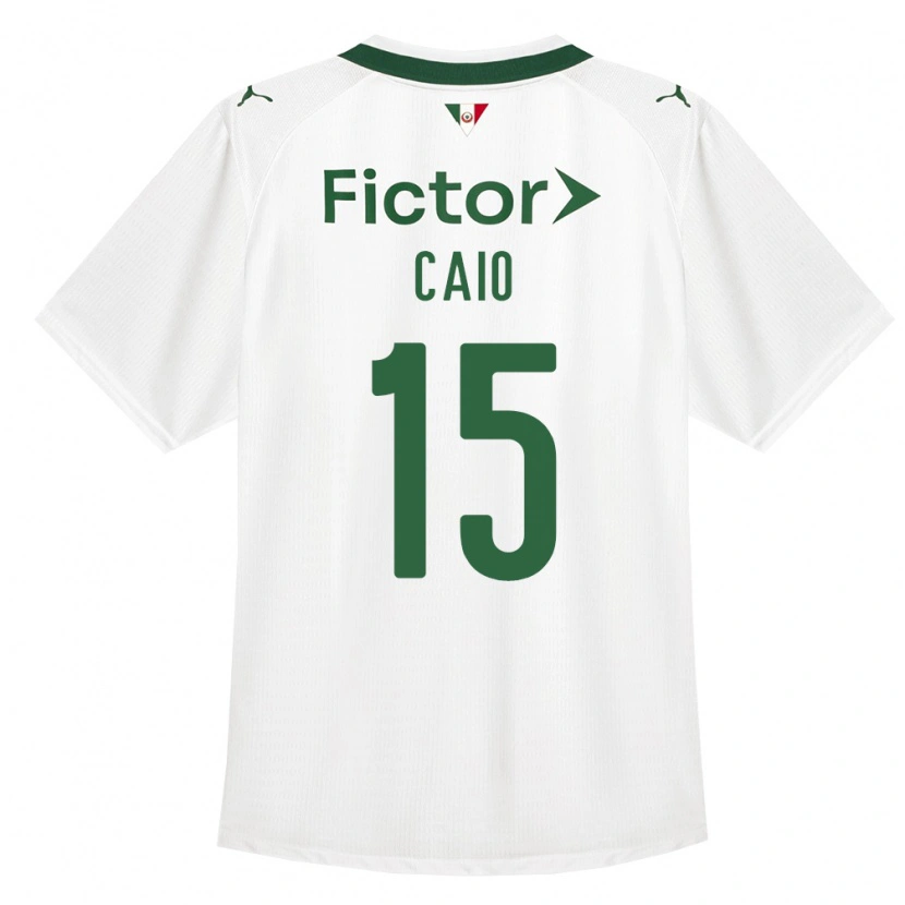 Danxen Niño Camiseta Caio Matheus De Alcântara Lima #15 Verde Blanco 2ª Equipación 2026/27 La Camisa México