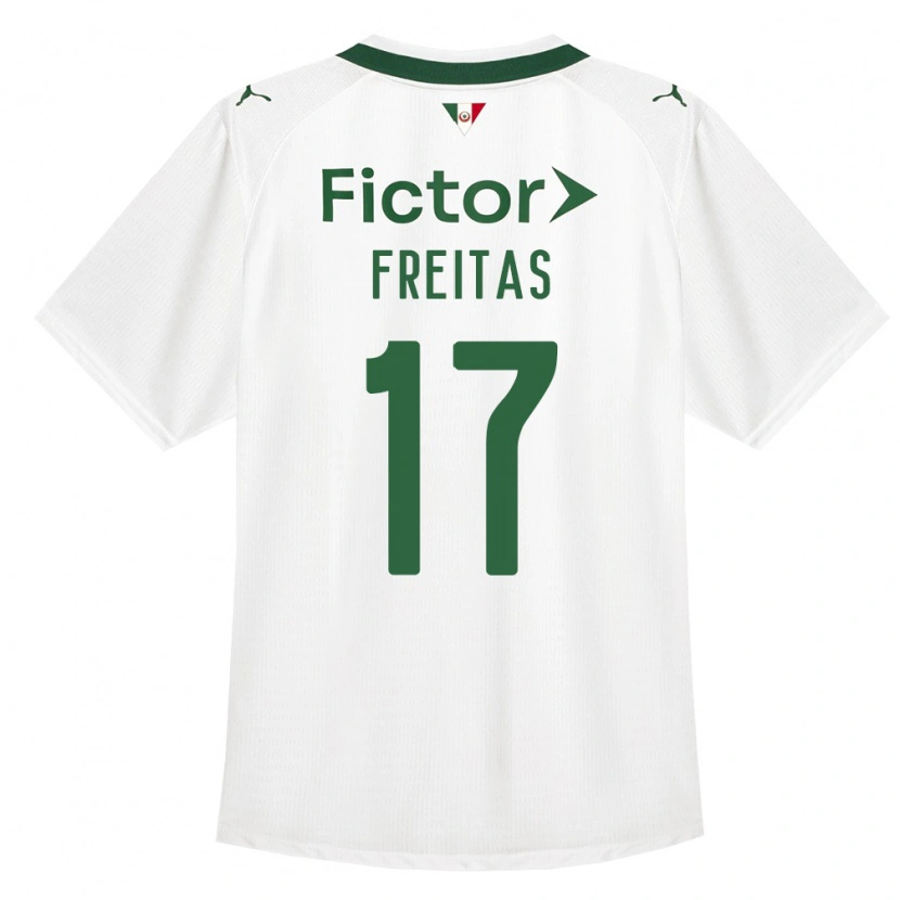 Danxen Niño Camiseta Marlon Freitas #17 Verde Blanco 2ª Equipación 2026/27 La Camisa México