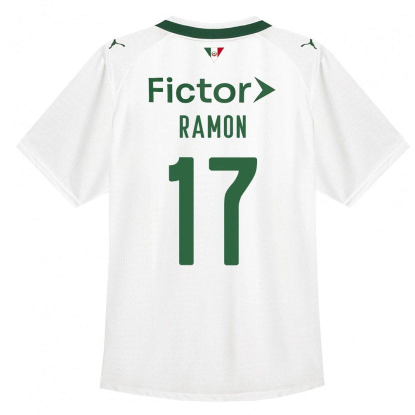Danxen Niño Camiseta Ramon Riquelme #17 Verde Blanco 2ª Equipación 2026/27 La Camisa México
