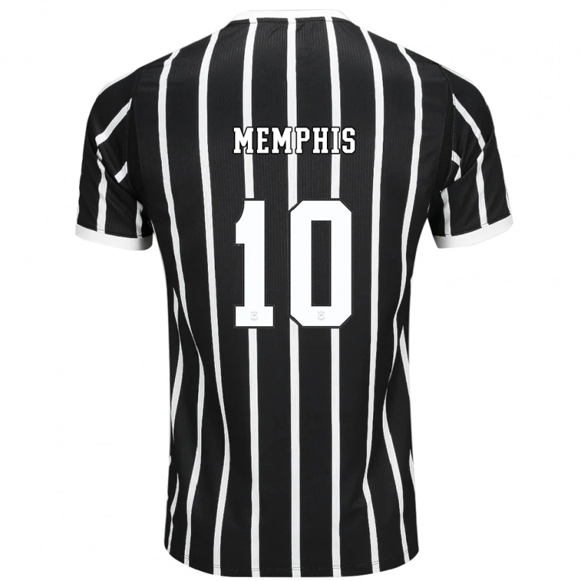 Danxen Niño Camiseta Memphis Depay #10 Negro Blanco Rojo 2ª Equipación 2026/27 La Camisa México