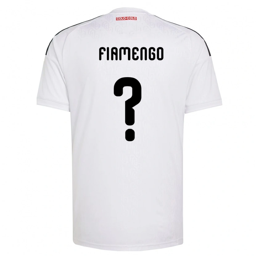 Danxen Hombre Camiseta Darko Fiamengo #0 Blanco Negro 1ª Equipación 2026/27 La Camisa México