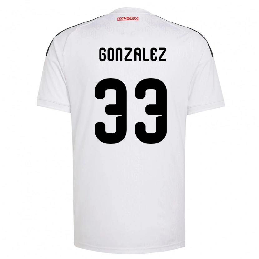 Danxen Hombre Camiseta Ramiro González #33 Blanco Negro 1ª Equipación 2026/27 La Camisa México
