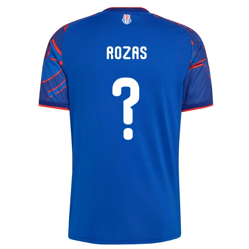 Danxen Hombre Camiseta Sergio Rozas #0 Azul Real Rojo 1ª Equipación 2026/27 La Camisa México
