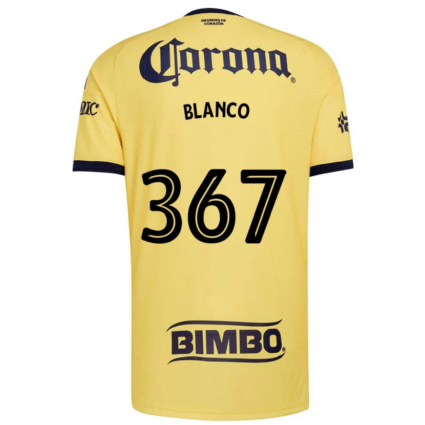 Danxen Hombre Camiseta Lionel Blanco #367 Amarillo Rojo Negro 1ª Equipación 2026/27 La Camisa México