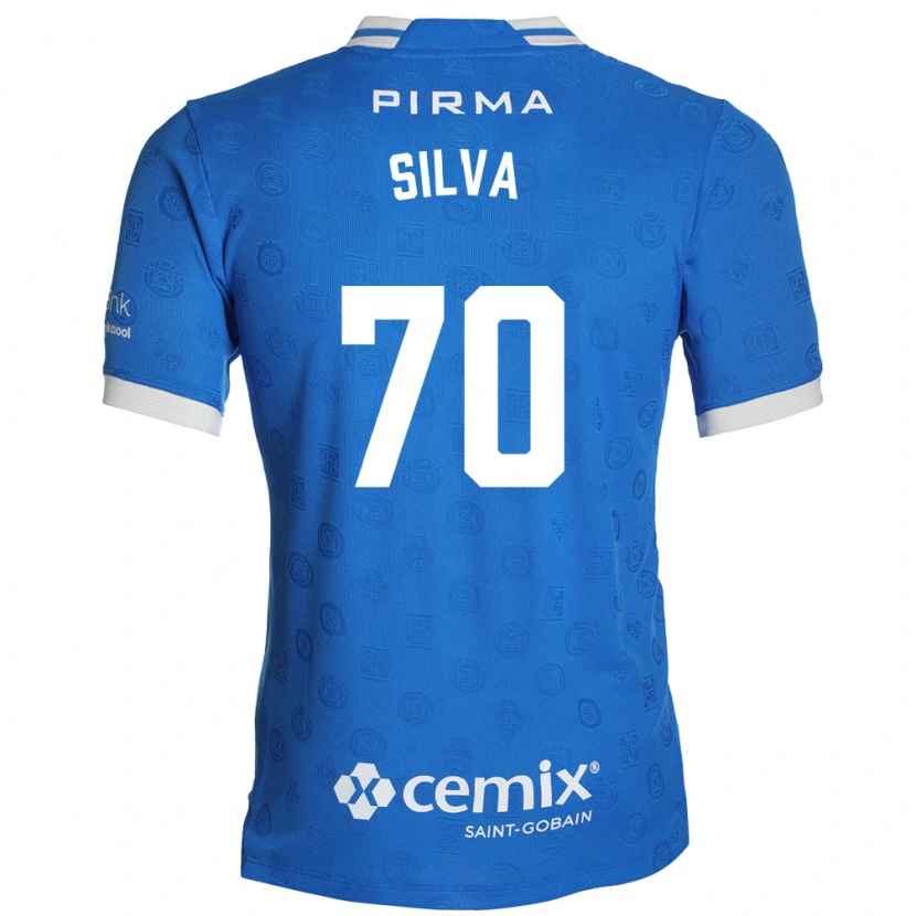 Danxen Hombre Camiseta Iván Silva #70 Azul Blanco Rojo 1ª Equipación 2026/27 La Camisa México