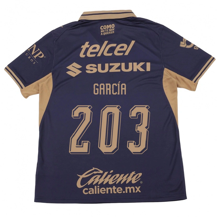 Danxen Hombre Camiseta Stanley García #203 Morado Marrón 1ª Equipación 2026/27 La Camisa México