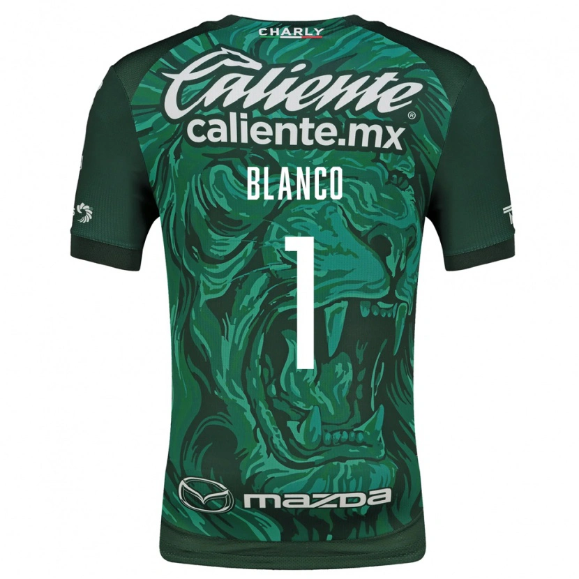 Danxen Hombre Camiseta Alfonso Blanco #1 Verde Negro 1ª Equipación 2026/27 La Camisa México