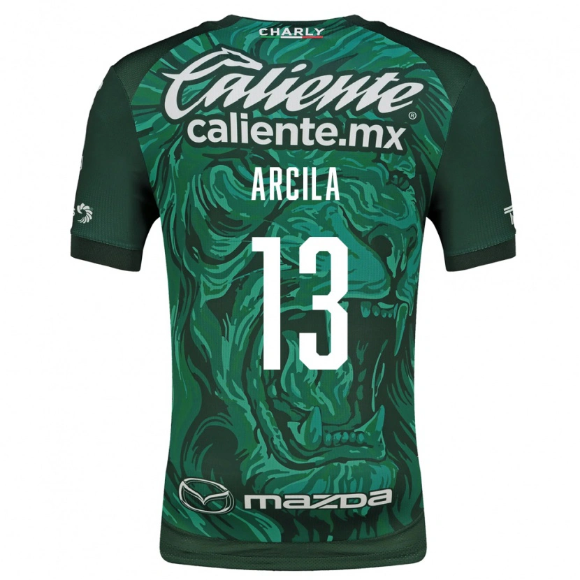 Danxen Hombre Camiseta Daniel Arcila #13 Verde Negro 1ª Equipación 2026/27 La Camisa México