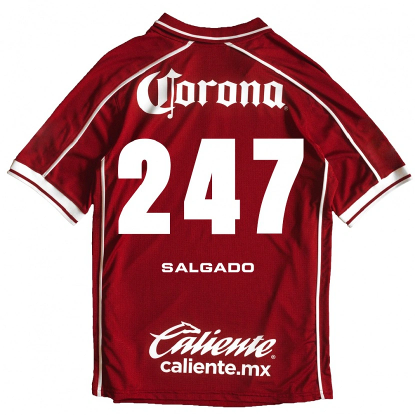Danxen Hombre Camiseta Rui Salgado #247 Blanco Rojo 1ª Equipación 2026/27 La Camisa México