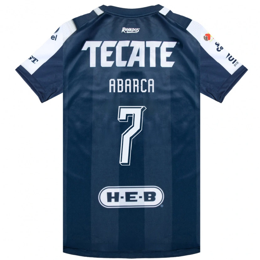 Danxen Hombre Camiseta Vidalia Abarca #7 Azul Tinta Blanco Rojo 1ª Equipación 2026/27 La Camisa México