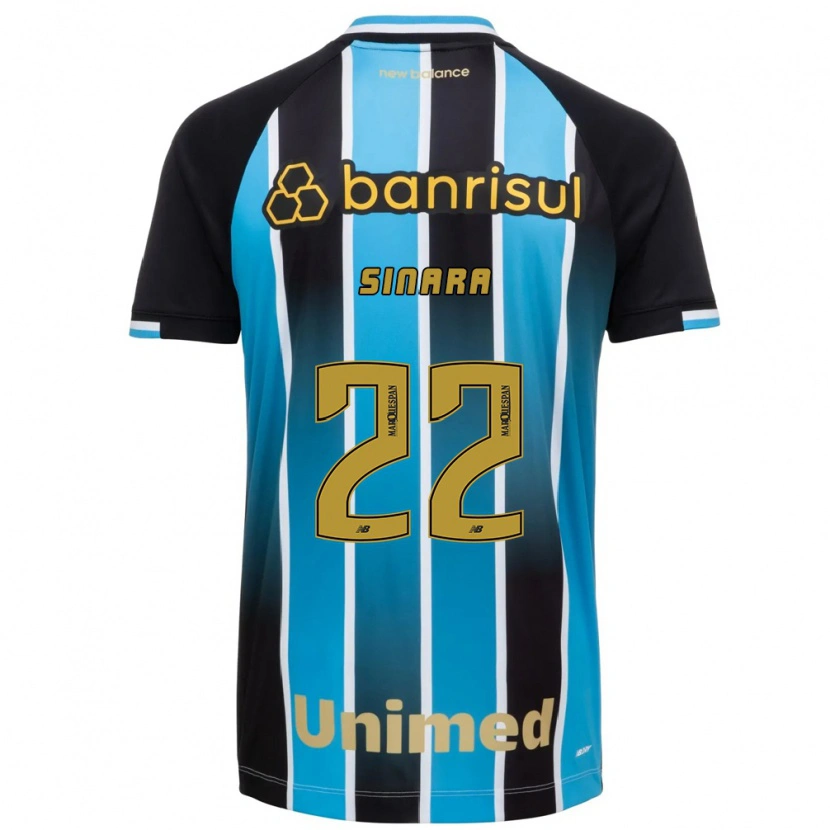 Danxen Hombre Camiseta Sinara #22 Azul Marrón Negro 1ª Equipación 2026/27 La Camisa México