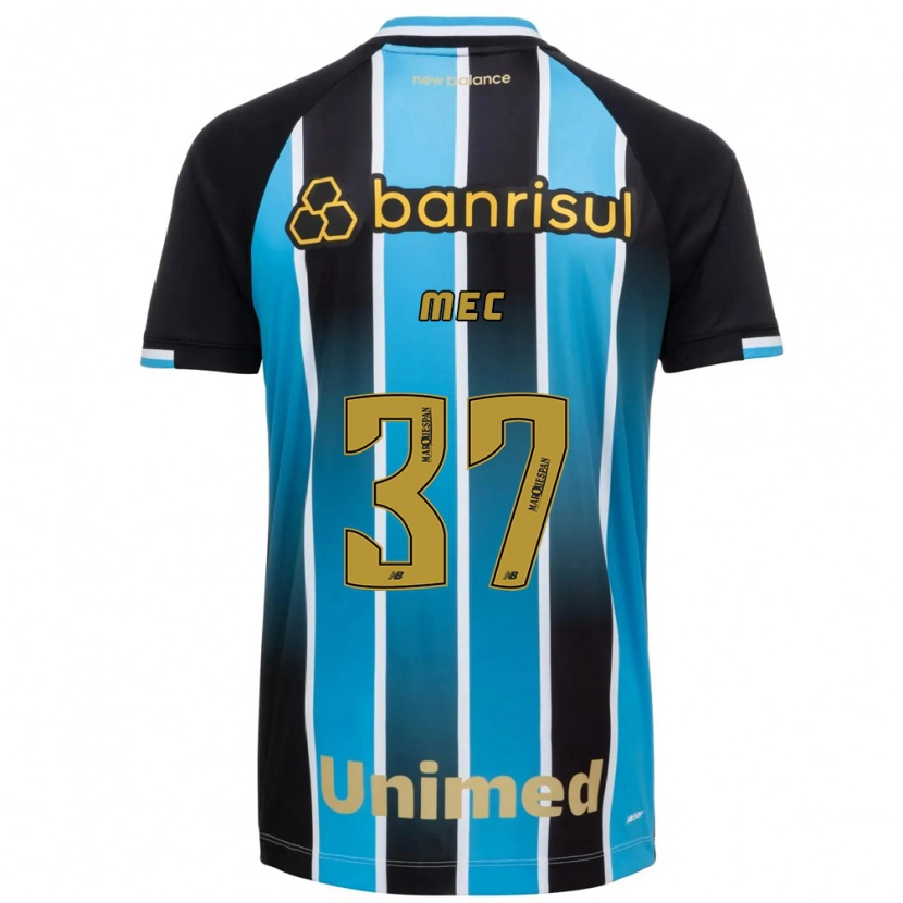 Danxen Hombre Camiseta Gabriel Mec #37 Azul Marrón Negro 1ª Equipación 2026/27 La Camisa México