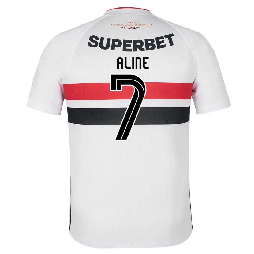 Danxen Hombre Camiseta Aline #7 Blanco Rojo Negro 1ª Equipación 2026/27 La Camisa México