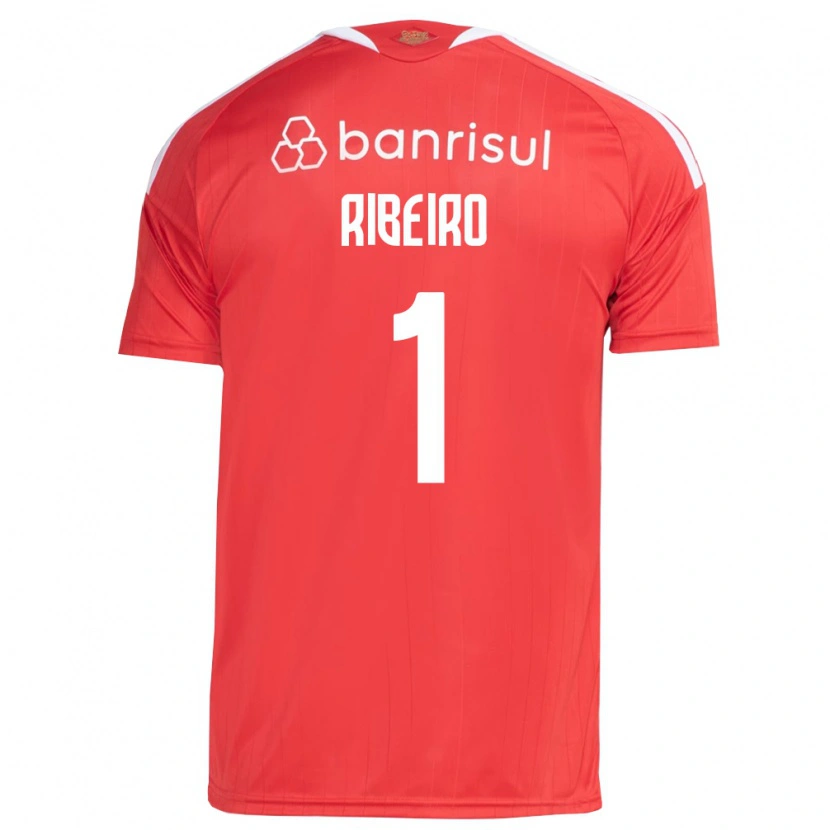 Danxen Hombre Camiseta Mari Ribeiro #1 Rojo Blanco 1ª Equipación 2026/27 La Camisa México