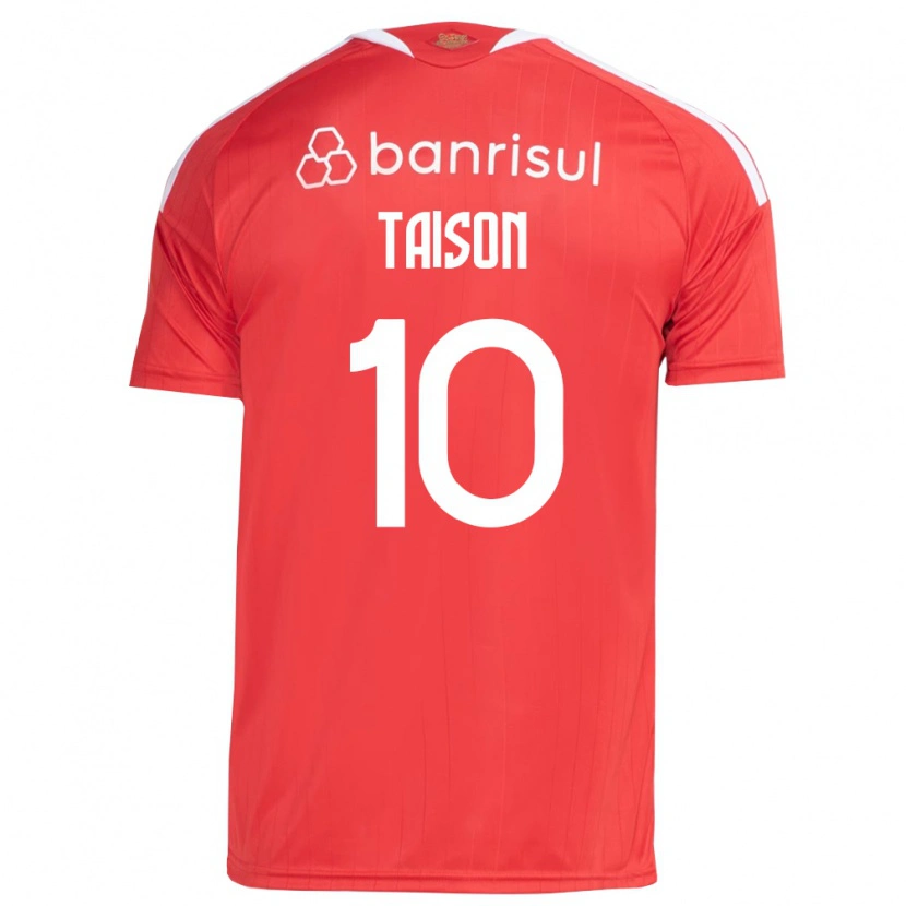 Danxen Hombre Camiseta Taison #10 Rojo Blanco 1ª Equipación 2026/27 La Camisa México
