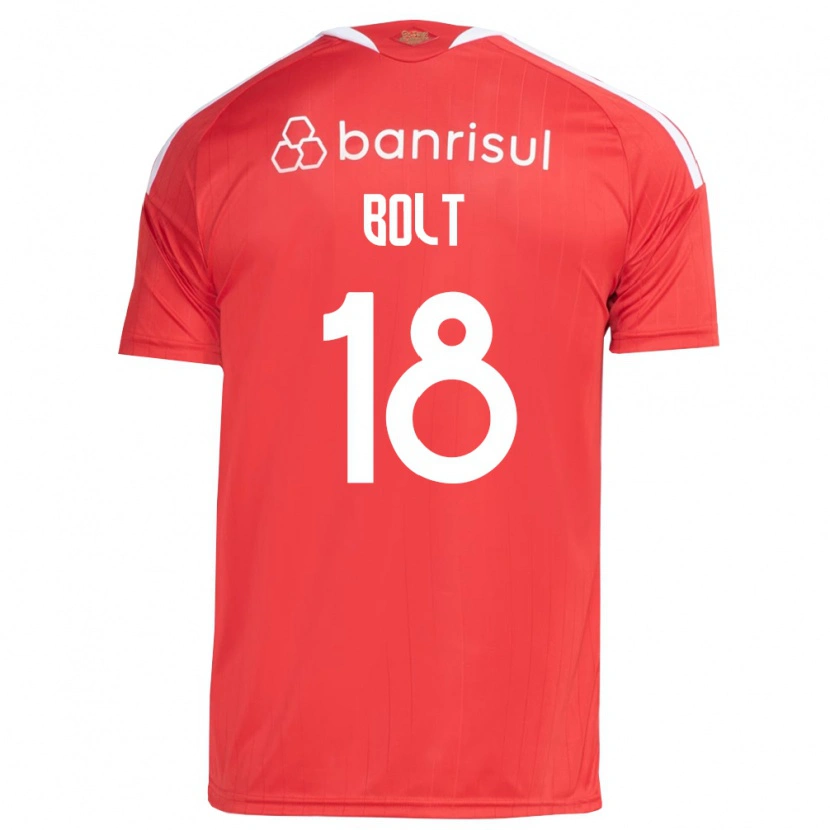 Danxen Hombre Camiseta Tamara Bolt #18 Rojo Blanco 1ª Equipación 2026/27 La Camisa México