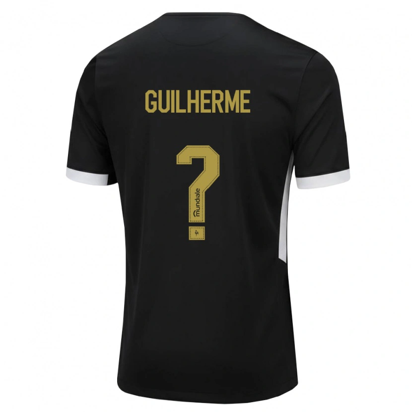 Danxen Hombre Camiseta Kauan Guilherme #0 Blanco Negro Amarillo 1ª Equipación 2026/27 La Camisa México