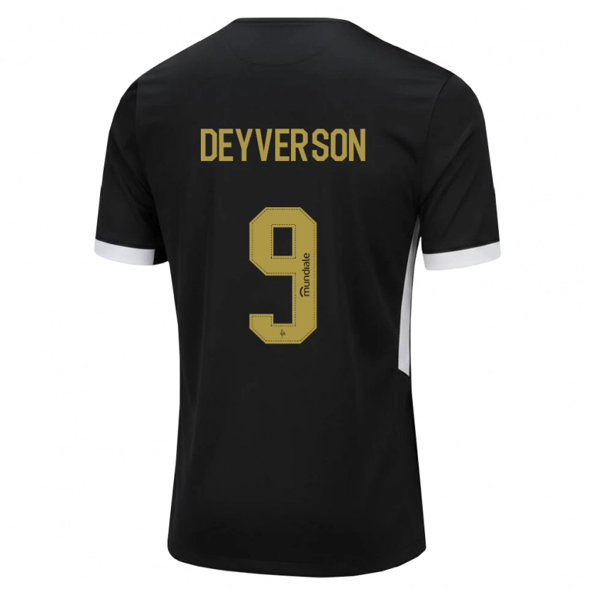 Danxen Hombre Camiseta Deyverson #9 Blanco Negro Amarillo 1ª Equipación 2026/27 La Camisa México
