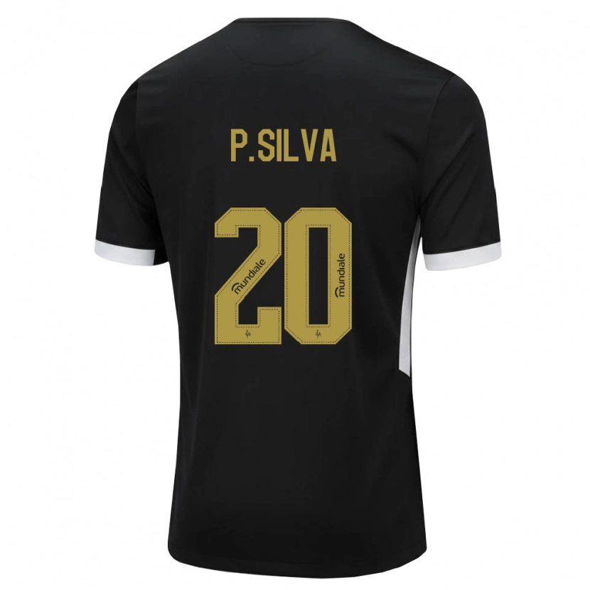 Danxen Hombre Camiseta Patrick Roberto Da Silva Campos #20 Blanco Negro Amarillo 1ª Equipación 2026/27 La Camisa México