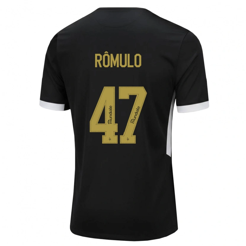 Danxen Hombre Camiseta Rômulo Helberte Pereira Júnior #47 Blanco Negro Amarillo 1ª Equipación 2026/27 La Camisa México