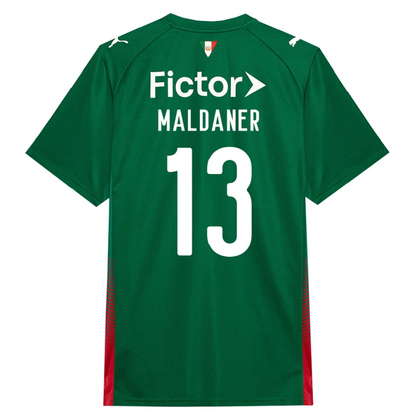Danxen Hombre Camiseta Pati Maldaner #13 Verde Rojo Blanco 1ª Equipación 2026/27 La Camisa México