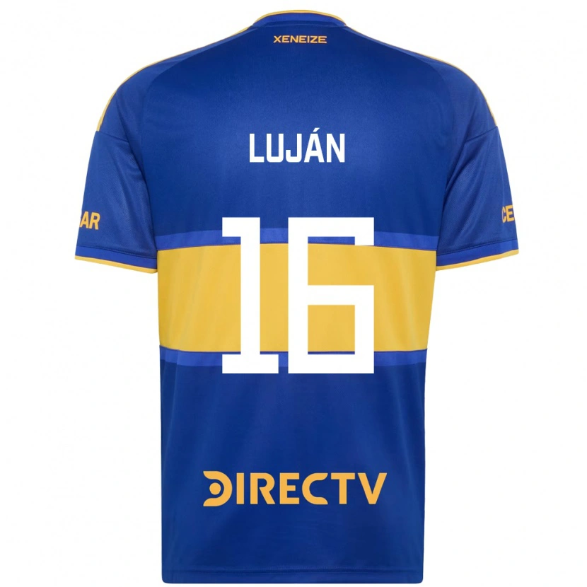 Danxen Hombre Camiseta Ramiro Luján #16 Azul Real Amarillo 1ª Equipación 2026/27 La Camisa México