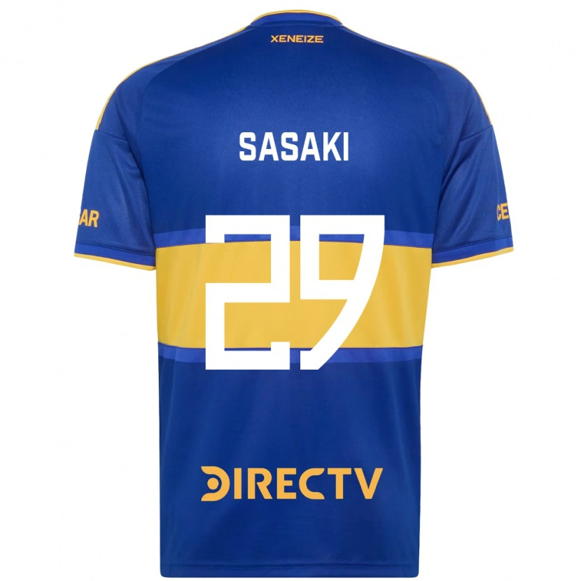 Danxen Hombre Camiseta Yuria Sasaki #29 Azul Real Amarillo 1ª Equipación 2026/27 La Camisa México