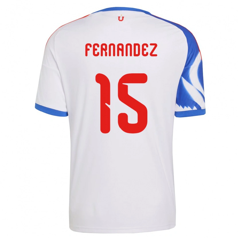 Danxen Hombre Camiseta Vicente Fernández #15 Blanco Azul Marino 2ª Equipación 2026/27 La Camisa México